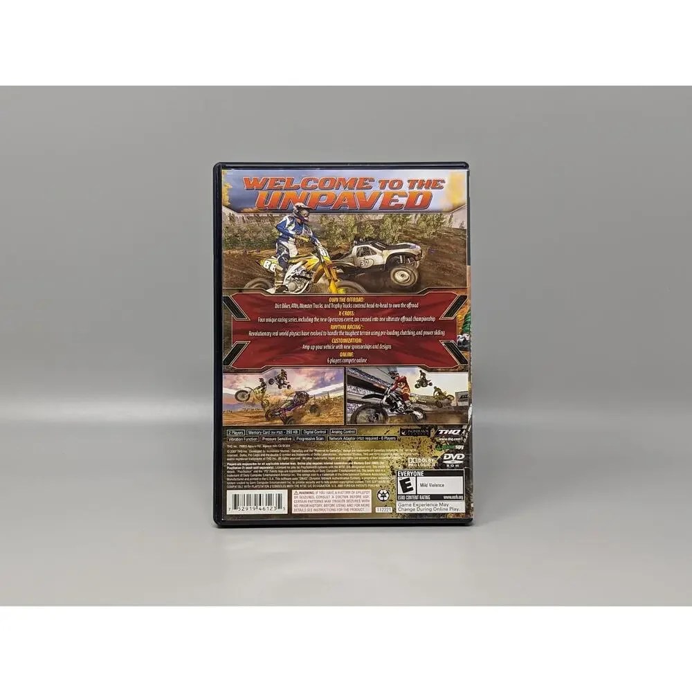MX vs ATV Untamed PS2 PlayStation 2 Replacement Case & Manual Only No Game